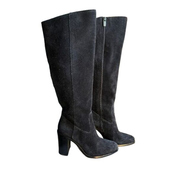 Vince Camuto Shoes - NWOB Vince Camuto Womens Pearlanie Suede Knee High Black Boots Size 5M